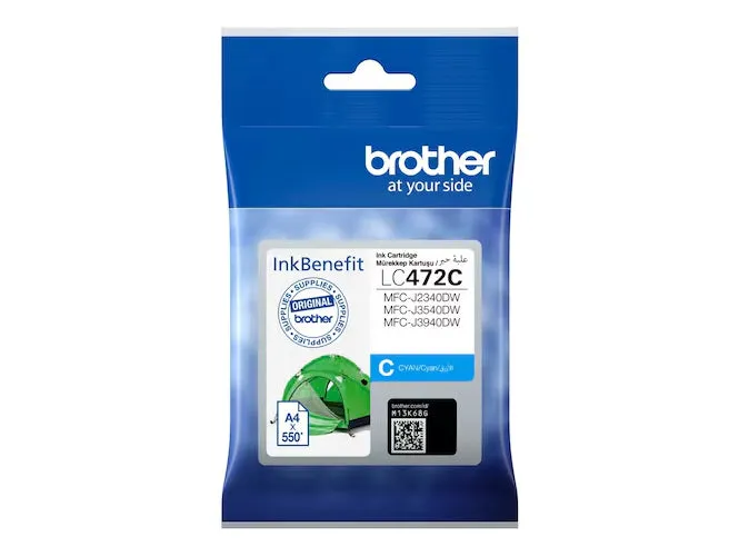 Brother LC472 Cyan Ink Cartridge