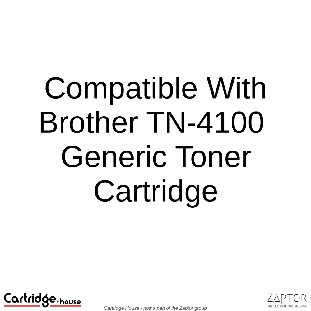 Brother TN-670, TN-4100, TN-4150 Black Compatible Toner Cartridge - Alternate Brand, A-B-TN-670/TN-4100/TN-4150-BK