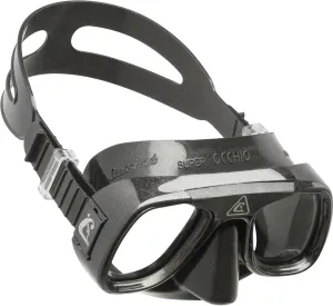 Cressi Superocchio Dive Mask, Black/Black