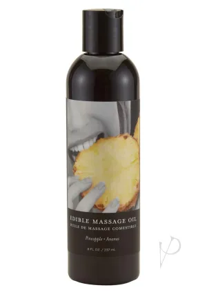 Edible Tropical Massageoil Pineapple 8oz