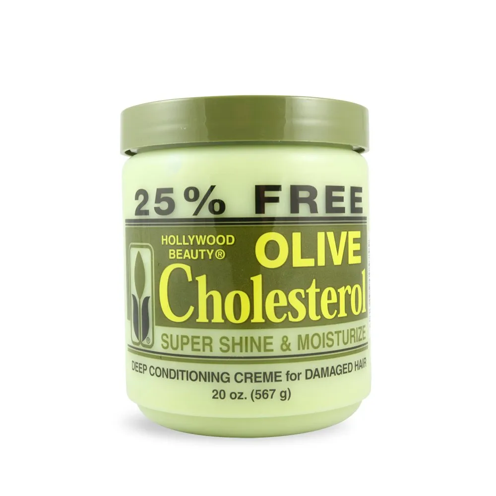 Hollywood Beauty Olive Cholesterol Deep Conditioning Creme 20 oz