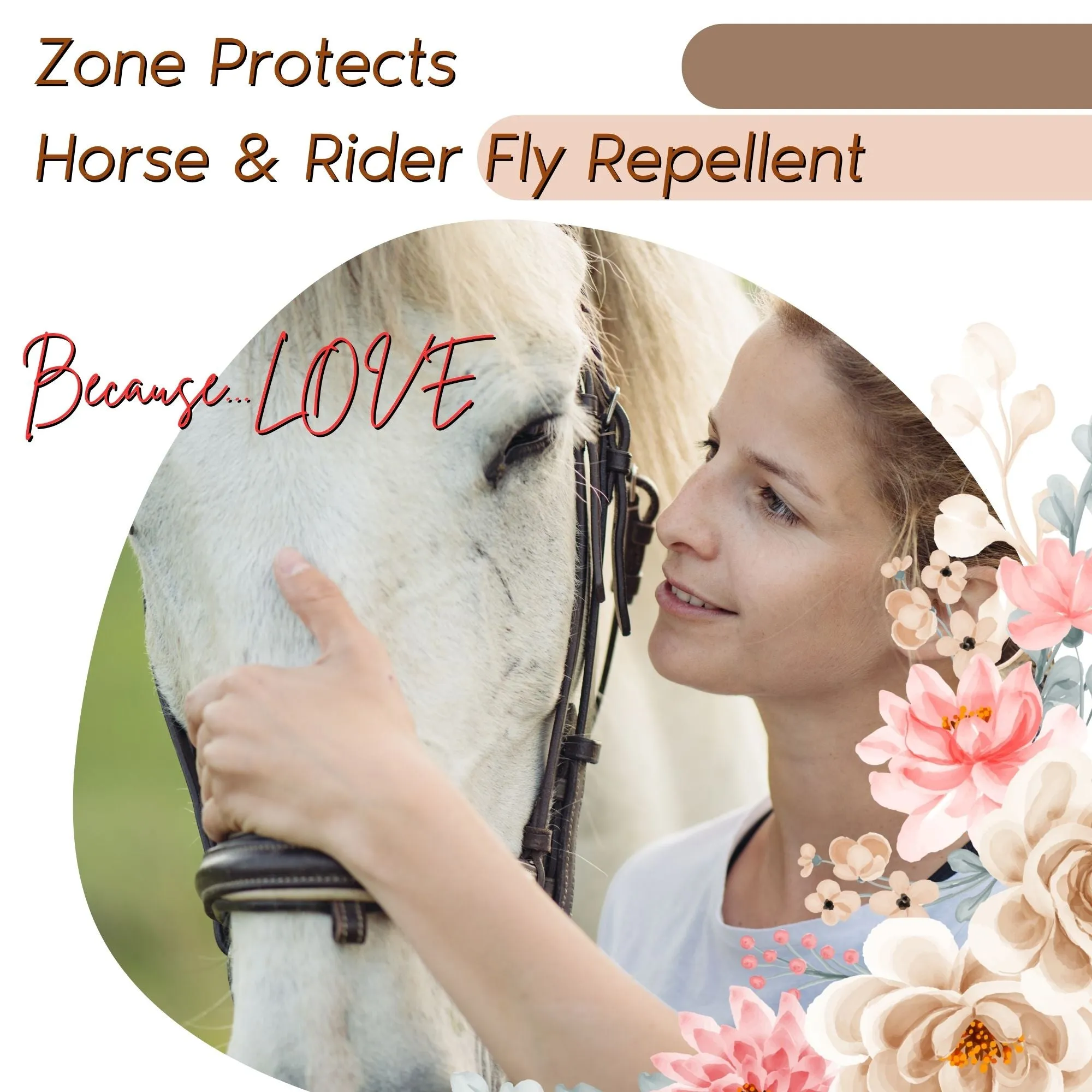 Horse & Rider Equine Fly/Insect Repellent Spray, Gallon