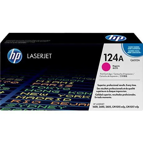 HP 124A magenta toner cartridge Q6003A