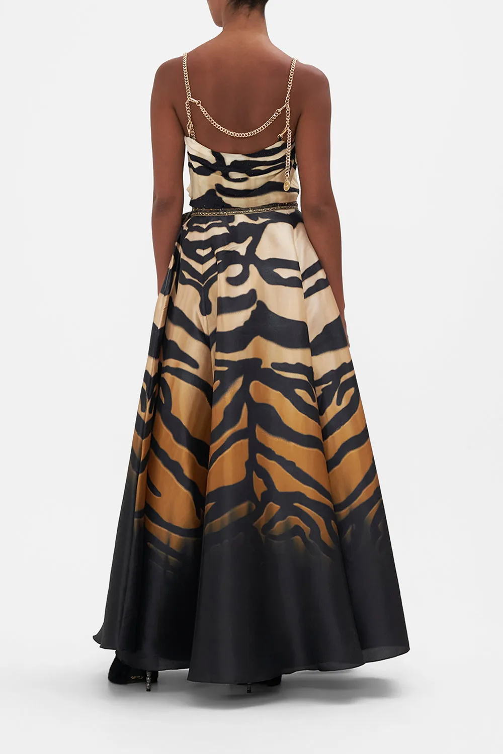 MAXI WRAP SKIRT TAME MY TIGER