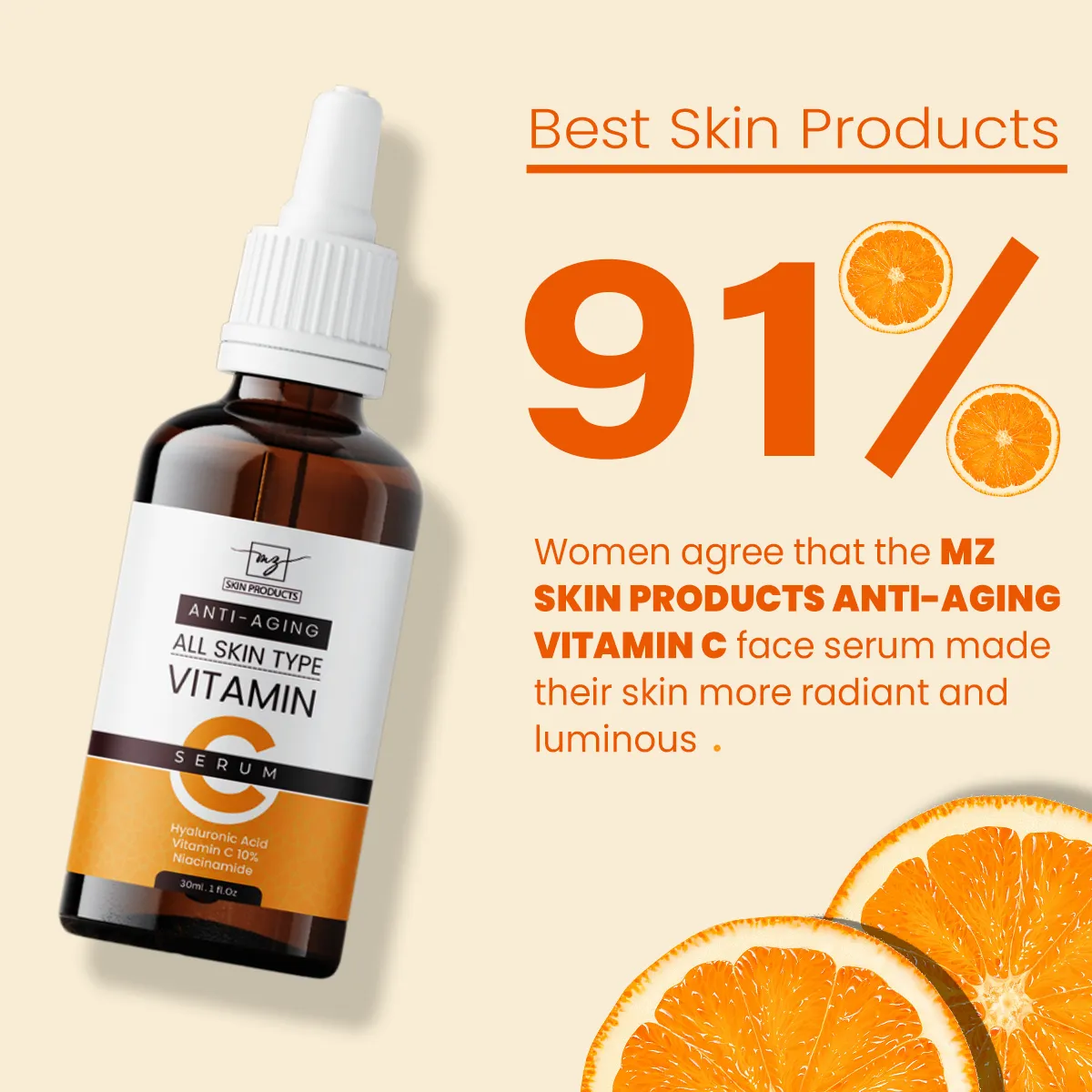 Mzskin Anti – Aging Vitamin C Serum 30ml