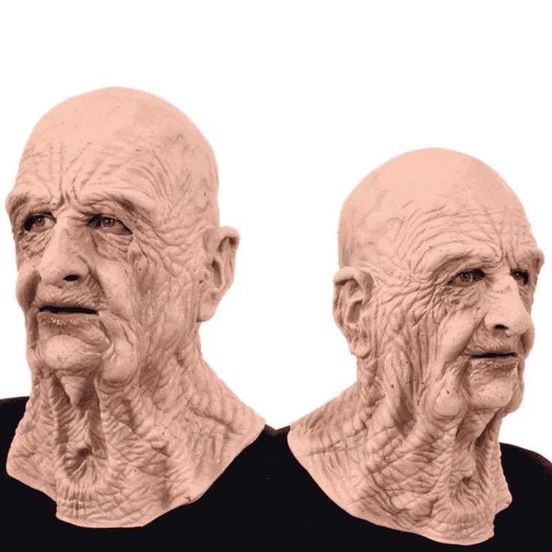 Old Man Realistic Latex Mask